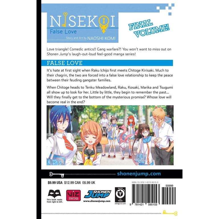 Nisekoi: False Love manga returns with a bonus content set 10 years after  the original story