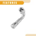 thumbnail image 6 of 1 Set 45/90/135-Degree Car Tire Valve Stem Extenders Extension Universal for Cars Bicycles Silver Tone, 6 of 6