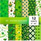 thumbnail image 1 of Cartulina navideña (12 hojas), papel con estampados, álbum de recortes, tarjetas de manualidades, manualidades infantiles, regalos de Navidad para niños., 1 of 8