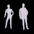 thumbnail image 4 of figatia 20Pc 1/75 Scale Unpainted Model People Miniature Figures Architectural Model, 4 of 9