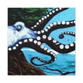 thumbnail image 3 of Octopus In Watercolor - Canvas, 3 of 25