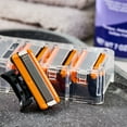 thumbnail image 3 of Equate Men's 5-Blade Cartridge Refills with Trimmer for Equate 5-Blade and Fusion Handles, 4 Count, 3 of 7