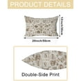 thumbnail image 6 of Ethnic Bohemian Pillow Covers 12X20 Inch - Super Soft Vintage Persian Carpet Design, Boho Throw Cushion Cases for Farmhouse, Living Room, Bedroom, Outdoor Decorative Pillows, 6 of 6