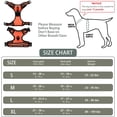 thumbnail image 5 of Arnés para perro, collar para perro, correa para perro, chaleco de tiro ajustable para arnés reflectante para perro Naranja (L), 5 of 5