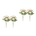 thumbnail image 6 of WORGEOUS 4 PCS  Exquisite Simulated Bouquet Decor Nice Artificial Bouquet Decor Flower Prop, 6 of 8