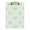 Gold, variant on Mint Green Stripes Gradient Colored Bows Acrylic Clipboard Drawing Board with Hook Writing Pad File Storage A4 Size Gold 12.5" x 9"