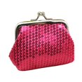 thumbnail image 1 of LEEYNEER Mode Femmes Paillettes Boucle Mini Porte-Monnaie Pochette Portefeuille Pratique Sac, 1 of 8