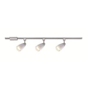 Linear Track Lighting Floating 4h x 1w x 4d Black And White