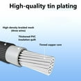 thumbnail image 5 of KUFptva ATX12V CPU Power Cable Extension Sleeved Power Cable 8Pin CPU Power Extension Cable for Enhances Compatibility 300mm, 5 of 7