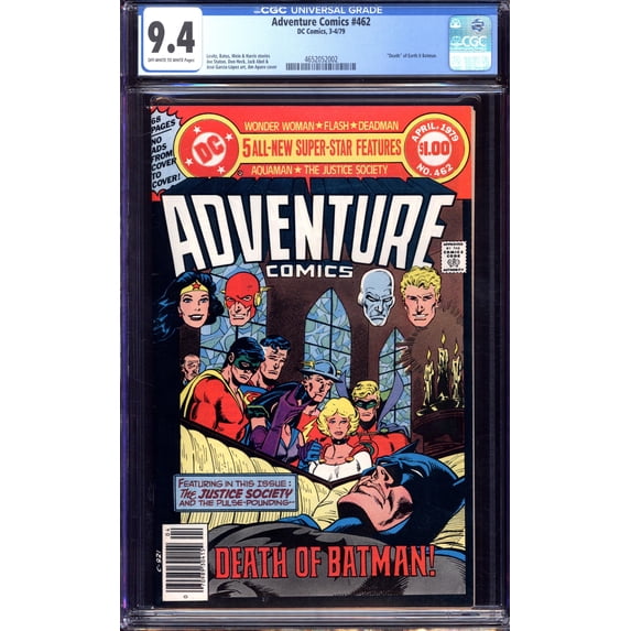 Adventure Comics #462 - CGC 9.4 Comic Book