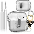 thumbnail image 1 of Funda Fotbor para AirPods Pro 3 2025 con cierre seguro y llavero en negro, 1 of 7