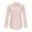 Pink, variant on Long Sleeve Going Out Tops for Women Women's Washed Cotton and Linen Shirts Long Sleeve Dress Shirts Wrinkle Collared Work Office Solid Blouses Tops