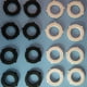 thumbnail image 2 of FOMIYES 50Ud Sellos De Arandela De Silicona Para Instalación Sencilla Y Larga Vida Útil, 2 of 8