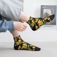 thumbnail image 2 of Pofeuu Sunflowers And Bird Print 30cm Socks, Adult Running Hiking Socks for Youth and Adult, 2 of 7