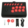 thumbnail image 2 of Joystick De Lucha Inalámbrico , Controlador De Juego De Lucha De Arcades Clásicos Universales, Compatible Con Turbo Y Macro, Compatible Con Wins, SteamDeck, NeoGeo, 2 of 7