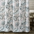 thumbnail image 5 of Barefoot Bungalow  Cruz Coastal Shower Curtain White, 5 of 5