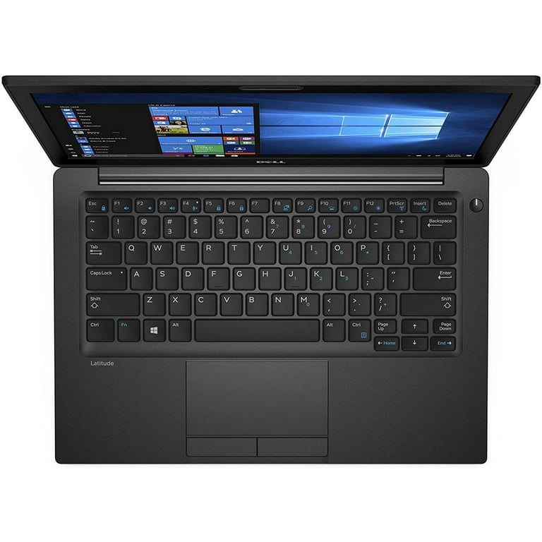 Dell Latitude 7280 Used Laptop, 3.9 GHz Intel Core i5 7th Gen, 8GB RAM,  256GB SSD, 12.5