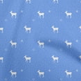 thumbnail image 1 of oneOone Cotton Flex Medium Blue Fabric Christmas Sewing Craft Projects Fabric Prints By Yard 40 Inch Wide, 1 of 6