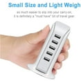 thumbnail image 4 of HLONK Charging Station for Multiple Devices  Multi USB Charger Block Tower with PD 20W  5 Port USB Charger Charging Block for Smartphone Tablets Multiple Devices, 4 of 6