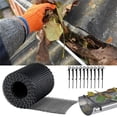 thumbnail image 2 of COOLHOOD Gutter Guard Meshes with Fixed Hooks Efficient Debris Filter Sink Tree Leaves Anti Clogging Meshes Cover Endurin, 2 of 3