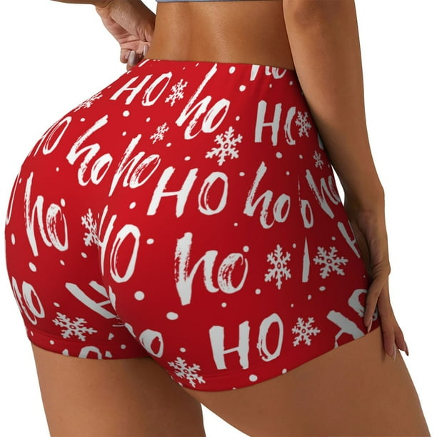Fotbe Hohoho Shorts Sin Costuras – Shorts Deportivos de Cintura Alta para Mujer, Elásticos para Gimnasio, Yoga, Running o Ciclismo-Large