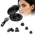 thumbnail image 2 of Ear Plugs For Sleeping 45dB Noise Cancelling Ear Plugs For Concerts Focus Travel Work Silicone Hearing Earplugs With 8 Tips (XS L) Reusable Noise Reduction Ear Plug, 2 of 9
