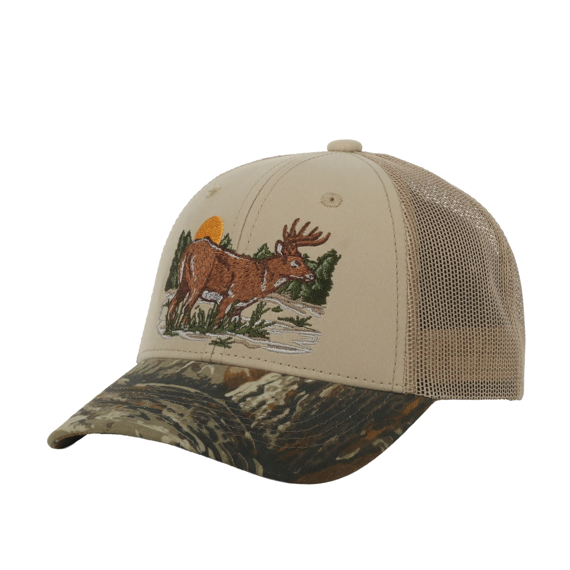 Youth Realtree® Advantage Classic Camo Hunting Cap – Structured Snapback, One Size
