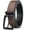 2 Brown/Black Buckle, variant on Men's Dress Belt Black Leather Belts for Jeans