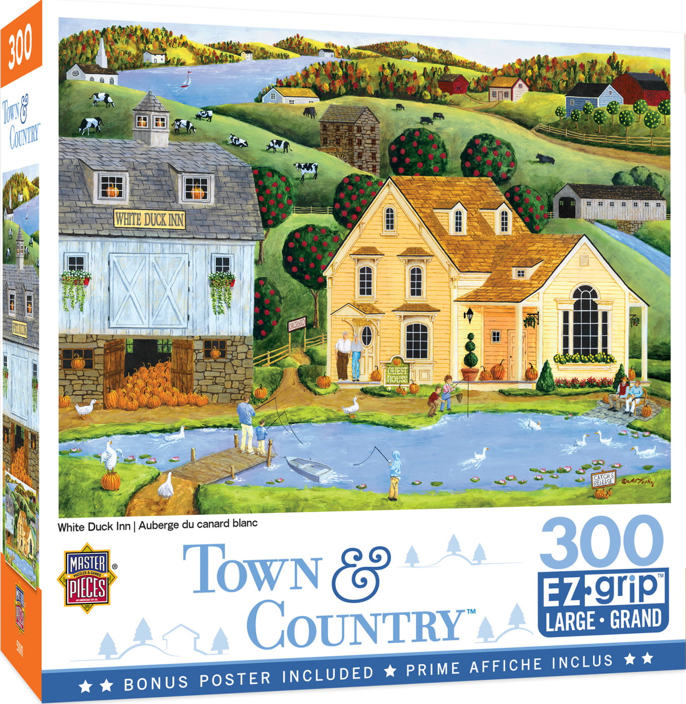 Bonnie White Canaan Fire Company 300 Piece Jigsaw Puzzle in Bag 