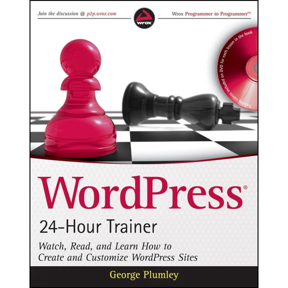 Pre-Owned WordPress 24-Hour Trainer [With CDROM] (Paperback) 0470554584 9780470554586