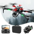 thumbnail image 1 of Pisexur Electrónica para Hombres Drones con Motor Sin Escobillas y 3 Cámaras Resistente al Viento Modo Sin Cabeza Control por Gestos Drone FPV para Adultos Drone RC para Principiantes Quadcopter Elec, 1 of 9