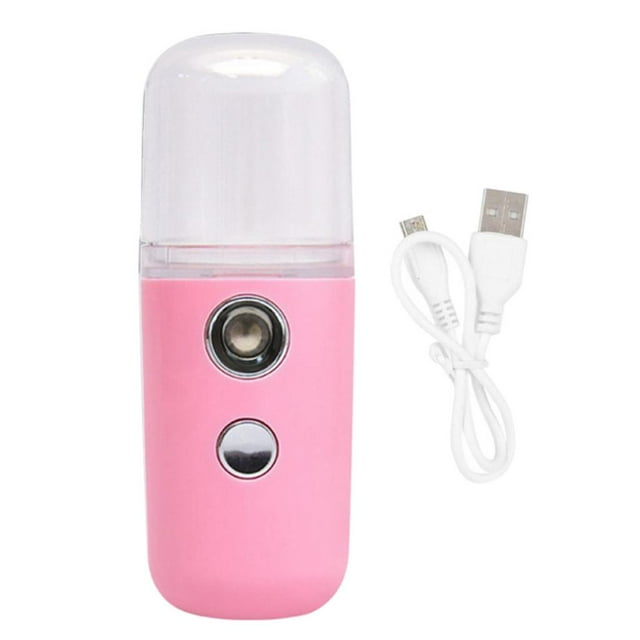 Dispositivo Humectante Facial Mist Face Rociador Facial Mister - Rosa Rosado Sunnimix rociador de nano cara