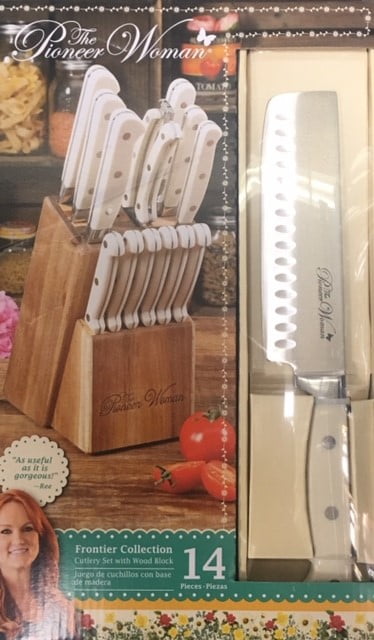 The Pioneer Woman Linen Cutlery Set, 14 Piece
