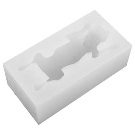 

3D Shar Pei Silicone Fondant Mold Pug Dog Chocolate Mousse Cake Mold Polymer Clay Mold