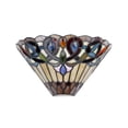 thumbnail image 2 of Pemberly Row Modern Tiffany-style 1 Light Wall Sconce 12" Wide, 2 of 2