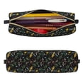 thumbnail image 2 of Fotbe Wasp and Florals Estuche para Lápices de Cuero con Estampado, Estuche con Cremallera Resistente, Organizador Compacto y Elegante para Papelería, 2 of 7