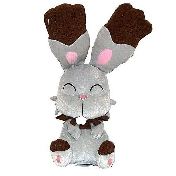 Pokemon XY Bunnelby 8 inch Plush Toy, Glad Expression