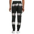 thumbnail image 2 of No Boundaries All Gender Tie-Dye Fleece Jogger Sweatpants, Men's Sizes XS-XL, 2 of 5
