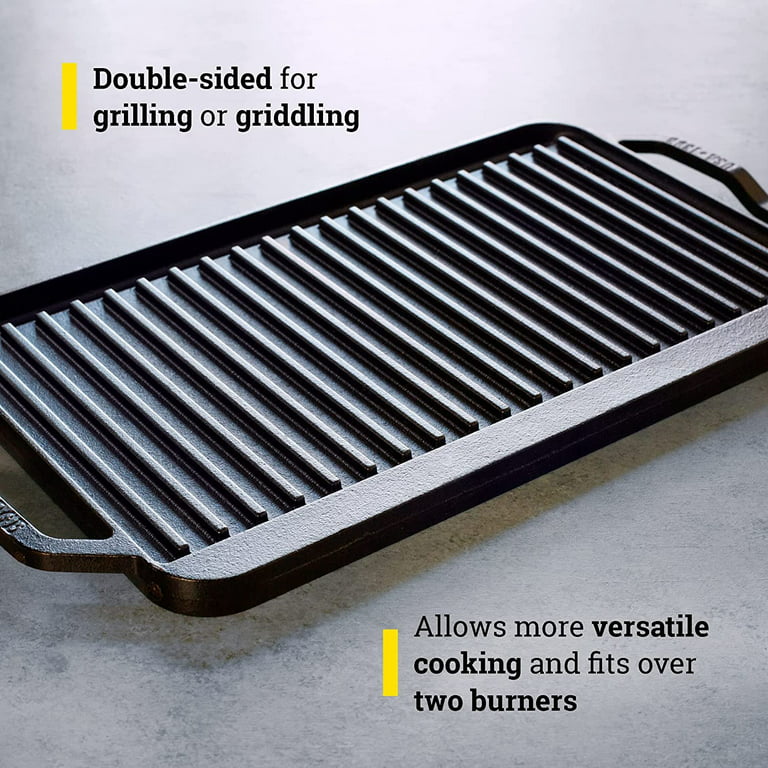 Stove Top Griddles & Grill Pans: Cast Iron & More