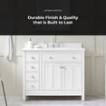 thumbnail image 7 of Miseno MVNC42-WH New Chateau 42" Free Standing Single Vanity Set - White, 7 of 7