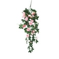 thumbnail image 2 of Fiudx Rosas Artificiales para Colgar En La Pared, Decoración de Flores de Seda, Enredaderas Realistas, No Requieren Luz Solar Ni Agua, Perfectas para Bodas, Fiestas y Hogar, 80 Cm de Largo., 2 of 2