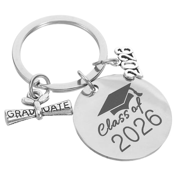 HEATSHAKING 2026 College Graduation Keychain Party Favor Souvenir Charm for Celebration and Keepsake