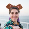 thumbnail image 3 of WRITWAA Coffee Dog Ear Headband Cute Design Animal Costume Accessory for Fun Occasions, 3 of 7