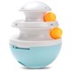 thumbnail image 1 of Vaso Interactivo para Perros y Gatos Dispensador de Comida con Fugas Alimentación Lenta Acompañamiento de Pelotas de Entrenamiento para Perros Azul, 1 of 5