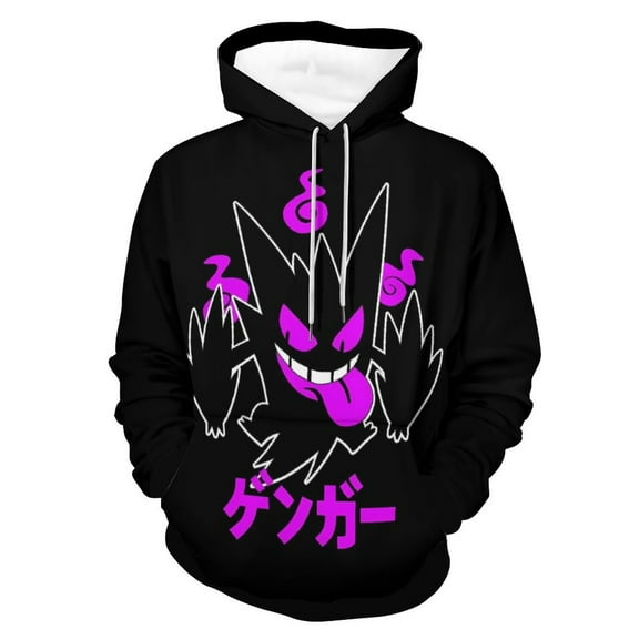 Gengar Hoodie Unisex 3d Novelty Hoodies Graphic Hoodies Pullover Sweatshirts For Men Women Teen S
