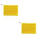 thumbnail image 2 of Sidaley A4/A5/A6/B5 Transparente Rejillas dobles Cremallera Bolsa de documentos de PVC Suministros de papelería de oficina Type7 NO7, 2 of 5