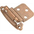 thumbnail image 1 of Hickory Hardware P243-AC Antique Copper Surface Self-Closing 0.37 In. Offset Hinge 2-Pack, 1 of 4