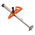 thumbnail image 3 of Gypsum Board Cutter Double Blade Ergonomic Handle Stainless Steel Rail Portable Hand Push Board Cutting Tool, 3 of 4