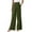 *Army Green, variant on ClodeEU Women's Elastic Waist Wide Leg Pants, Linen Blend Trousers,Casual Sport Pants with Side Pockets Navy,Womens Plus XXL