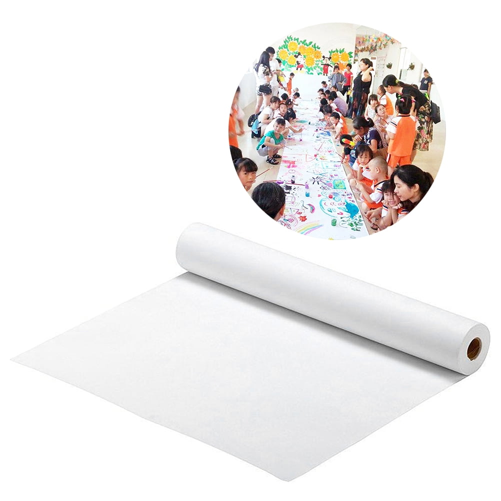 Zerodeko Drawing Paper Roll Art Easel Paper Roll Painting Sketching Paper  Poster Paper Craft Paper Roll Wrapping Paper for Bulletin Board Paper Wall